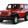 Precut tint film kit for Jeep Wrangler 3 Doors from 2007-2010