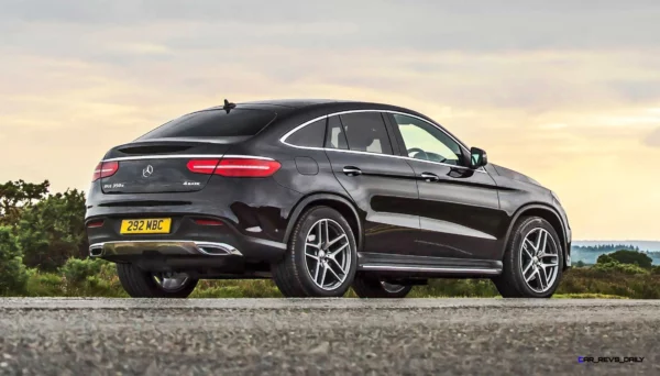 Precut tint film kit for Mercedes Glc Coupe 5 Doors from 2016-2023