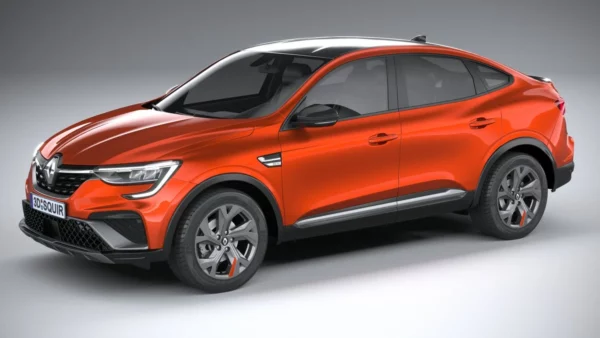 Precut tint film kit for Renault Arkana 5 Doors from 2022-2024