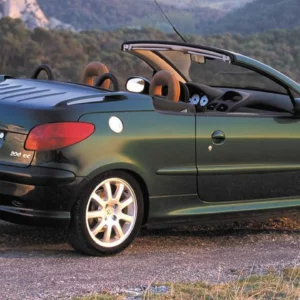 Precut tint film kit for Peugeot  206 2 Doors Convertible from 2000-2007