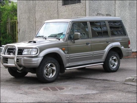 Precut tint film kit for Hyundai Galloper 5 Doors FWD from 1991-2001