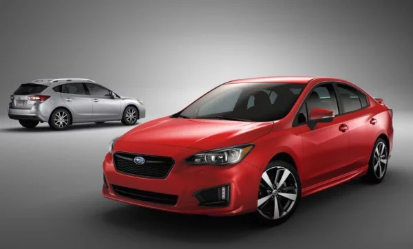 Precut tint film kit for Subaru Impreza 4 Doors from 2017-2023