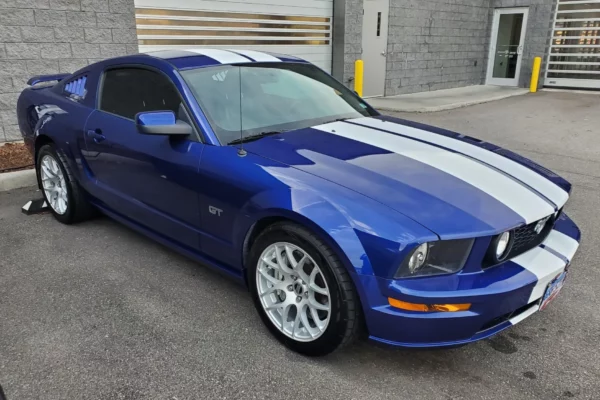 Precut tint film kit for Ford Mustang Coupe from 2005-2008
