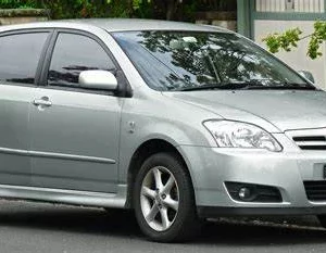 Precut tint film kit for Toyota Corolla 5 Doors from 2007-2010