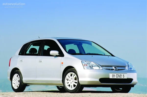 Precut tint film kit for Honda Civic 5 Doors  from 2001-2005