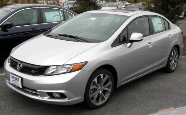Precut tint film kit for Honda Civic 5 Doors from 2012-2016