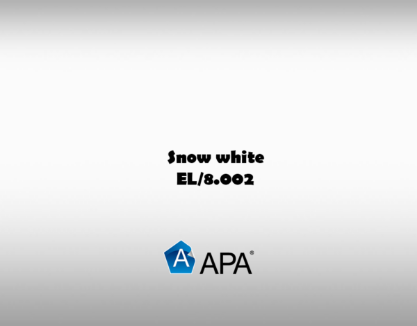 EL/8.002 snow white