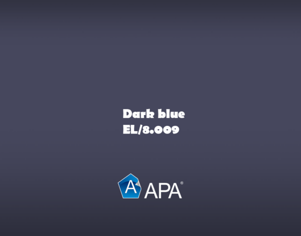 EL/8.009 dark blue