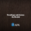 EL/W.009 veralinga oak brown