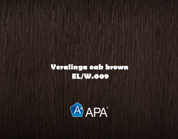 EL/W.009 veralinga oak brown