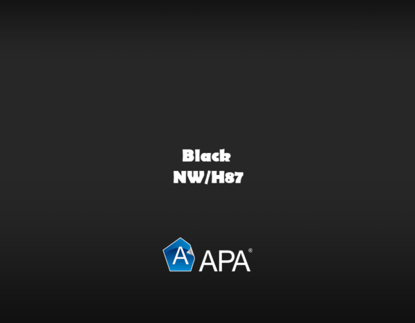NW/H87 black