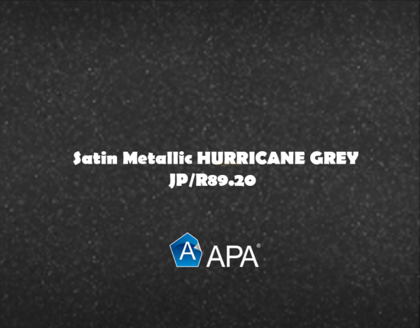 APA Satin Metallic HURRICANE GREY JP/R89.20