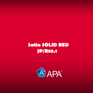 APA Satin SOLID RED JP/R83.1