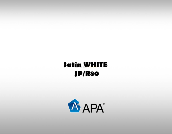 APA Satin WHITE JP/R80