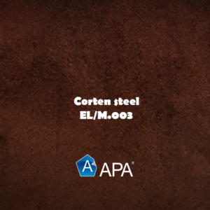 EL/M.003 corten steel