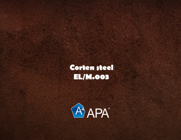 EL/M.003 corten steel