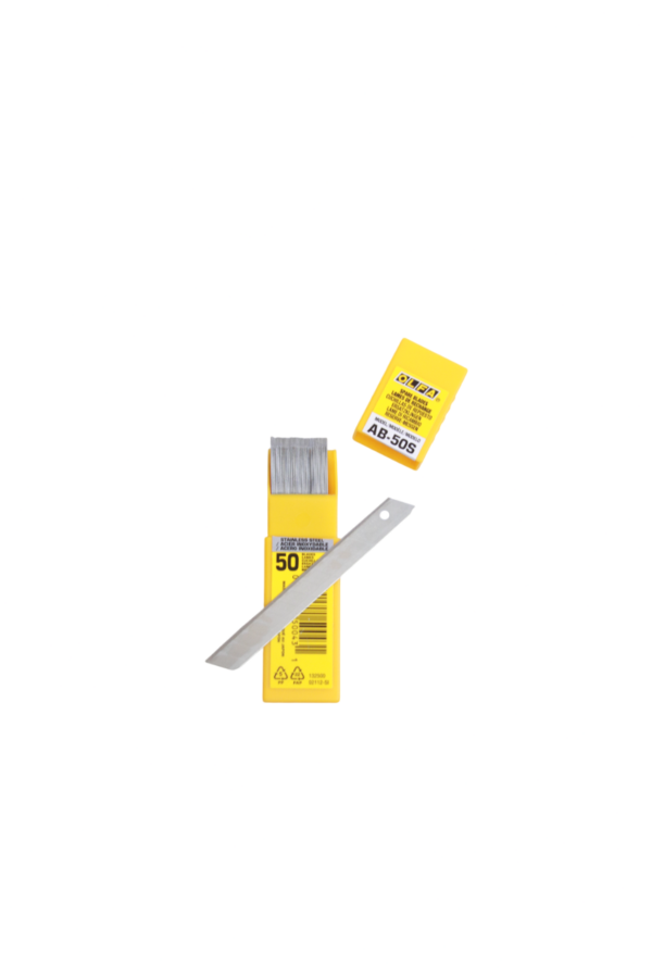 OLFA AB-50S Stainless Blades (Pack of 50)