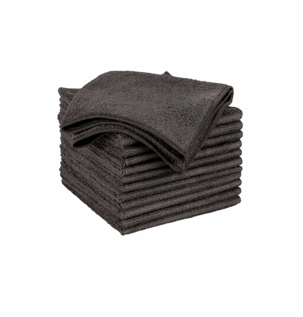 Pack microfibre 400gsm Black